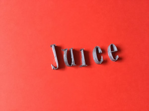 juice font uppercase and lowercase 3d letters stl file 3D Print Model