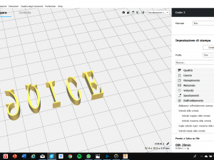 juice font uppercase and lowercase 3d letters stl file 3D Print Model