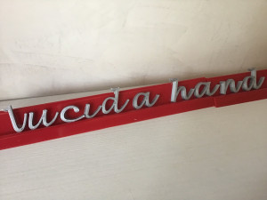 lucida handwriting font uppercase and lowercase 3d letters stl file 3D Print Model