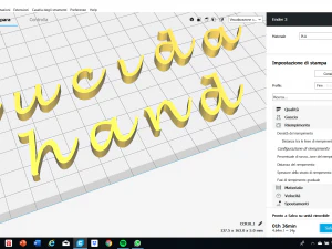 lucida handwriting font uppercase and lowercase 3d letters stl file 3D Print Model