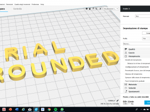 arial rounded font uppercase and lowercase 3d letters stl file 3D Print Model