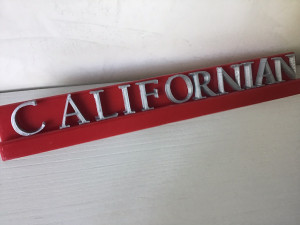 californian font uppercase and lowercase 3d letters stl file Modèles 3D en vedette