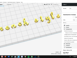 french style font uppercase and lowercase 3d letters stl file 3D 프린트 모델