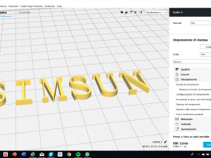 simsun font uppercase and lowercase 3d letters stl file 3D Print Model