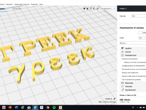greek font uppercase and lowercase 3d letters stl file 3D-Druckmodell