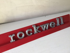 rockwell font uppercase and lowercase 3d letters stl file 3D Print Model