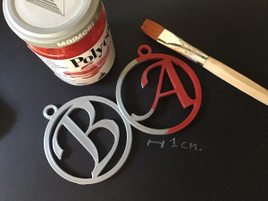 christmas 3d letters stl file 3Dプリントモデル
