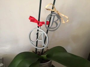 christmas 3d letters stl file 3D Print Model