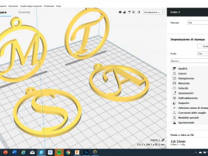christmas 3d letters stl file 3D Print Model