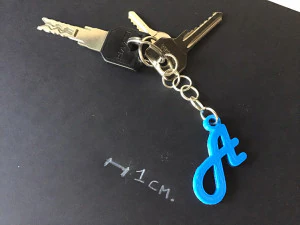 3d letters for keychain and more 3D Print Model