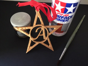 christmastar 3d letters stl file 3D Print Model