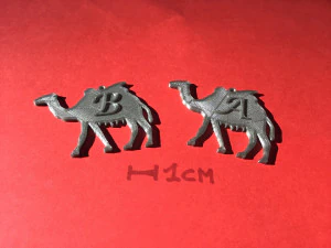 christmas camel 3d letters stl file 3D Print Model