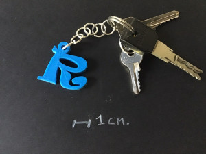 3d letters for keychain and more 3D प्रिंट मॉडल
