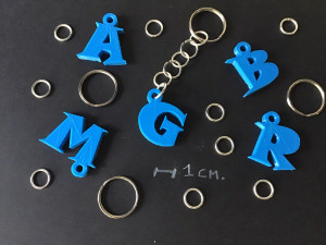 3d letters for keychain and more 3D 프린트 모델
