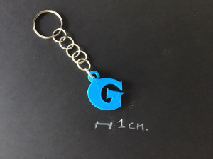 3d letters for keychain and more 3D-Druckmodell
