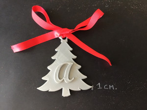 christmas tree 3d letters stl file 3D-printmodel