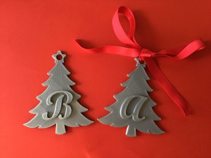 christmas tree 3d letters stl file 3D-printmodel