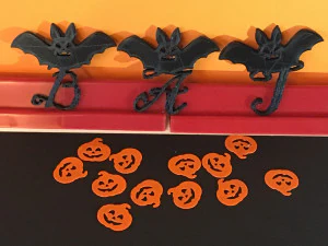 halloweenbat 3d letters stl file 3D Print Model