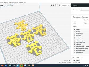 halloweenskull 3d letters stl file 3D-Druckmodell