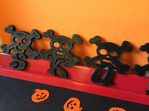 halloweenskull 3d letters stl file 3D-Druckmodell