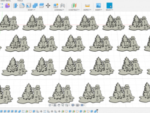 christmas snowman 3d letters stl file Modèles 3D en vedette