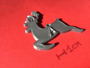 christmas reindeer1 3d letters stl file 3D Print Model