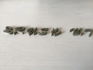 brush mt uppercase and lowercase 3d letters stl file 3D Print Model