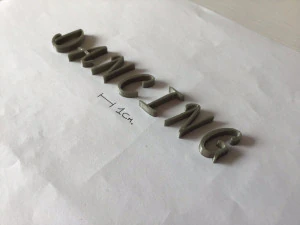 dancing uppercase and lowercase 3d letters stl file 3D Print Model