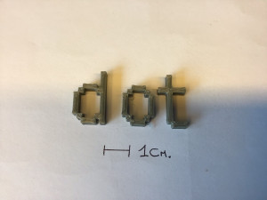 dot uppercase and lowercase 3d letters stl file Modelo de impresión 3D