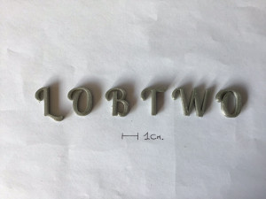 lobtwo uppercase and lowercase 3d letters stl file Modèles 3D en vedette
