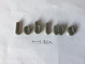 lobtwo uppercase and lowercase 3d letters stl file Modèles 3D en vedette