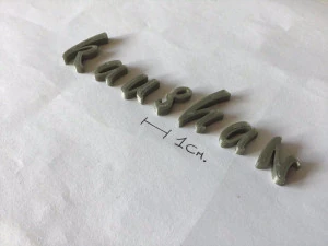 kaushan uppercase and lowercase 3d letters stl file 3D Print Model
