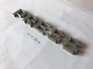 press uppercase and lowercase 3d letters stl file 3D Print Model
