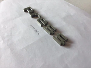 press uppercase and lowercase 3d letters stl file 3D Print Model
