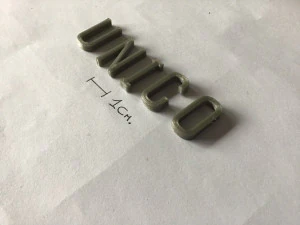 unico uppercase and lowercase 3d letters stl file 3D Print Model