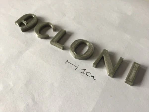 aclonica uppercase and lowercase 3d letters stl file 3D Print Model