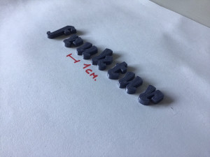 fraktur uppercase and lowercase 3d letters stl file 3D Print Model