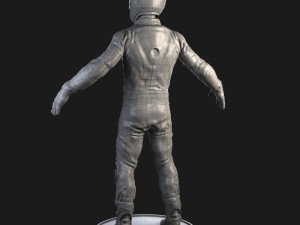 biker rigged 3D Модель
