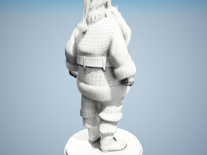 santa claus 3D Modell