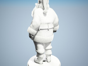 santa claus 3D Modell