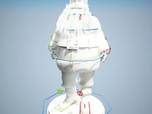 santa claus 3D Model