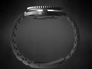 omega seamaster watch 3D-Modell