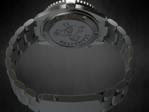 omega seamaster watch 3D-Modell