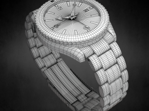 omega seamaster watch 3D-Modell