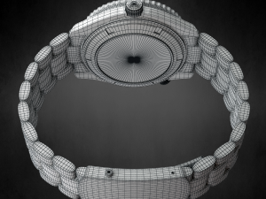 omega seamaster watch 3D-Modell