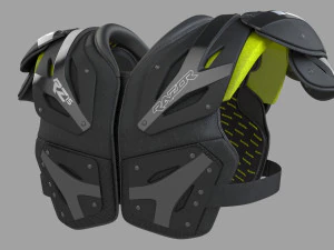 football shoulder pad 3D Model