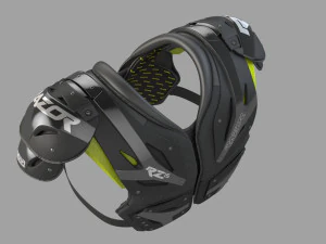 football shoulder pad 3D Model