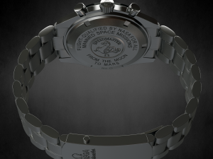 omega speedmaster watch 3D 모델