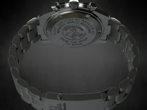 omega speedmaster watch 3D Model