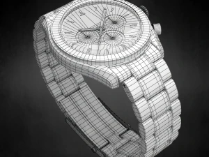 omega speedmaster watch 3D Model